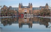 I Am Amsterdam letters voor het Rijksmuseum - Foto op Forex - 45 x 30 cm
