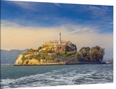 De gevangenis van Alcatraz in de San Francisco Bay - Foto op Canvas - 60 x 40 cm