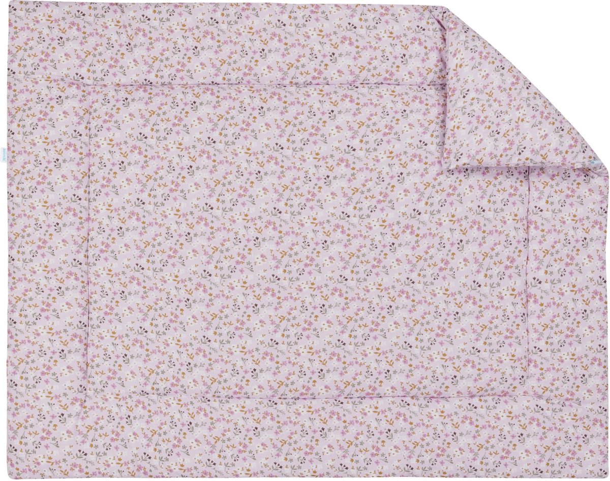 BINK Bedding Boxkleed Fleur Roze 80x100 cm