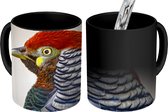 Magische Mok - Foto op Warmte Mok - Fazant - Portret - Vogel - 350 ML