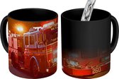 Mug magique - Mug photo sur chaleur - New York City Fire Trucks - 350 ML