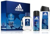 Adidas UEFA Giftset-Eau De Toilette-Showergel-Deoderant