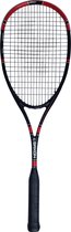 Saxon squashracket Slim 1.0 - super dun frame - zwart/rood