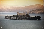 De gevangenis op Alcatraz Island in San Francisco - Foto op Tuinposter - 60 x 40 cm