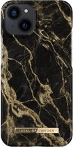 iDeal of Sweden Fashion Backcover iPhone 13 hoesje - Golden Smoke Marble