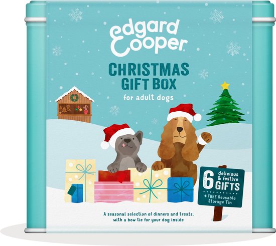 Edgard & Cooper Kerst Cadeaubox Hond