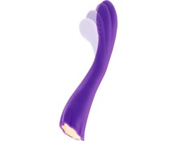 TOY JOY - RECHARGEABLE SILICONE VIBRATOR G SPOT DHALIA