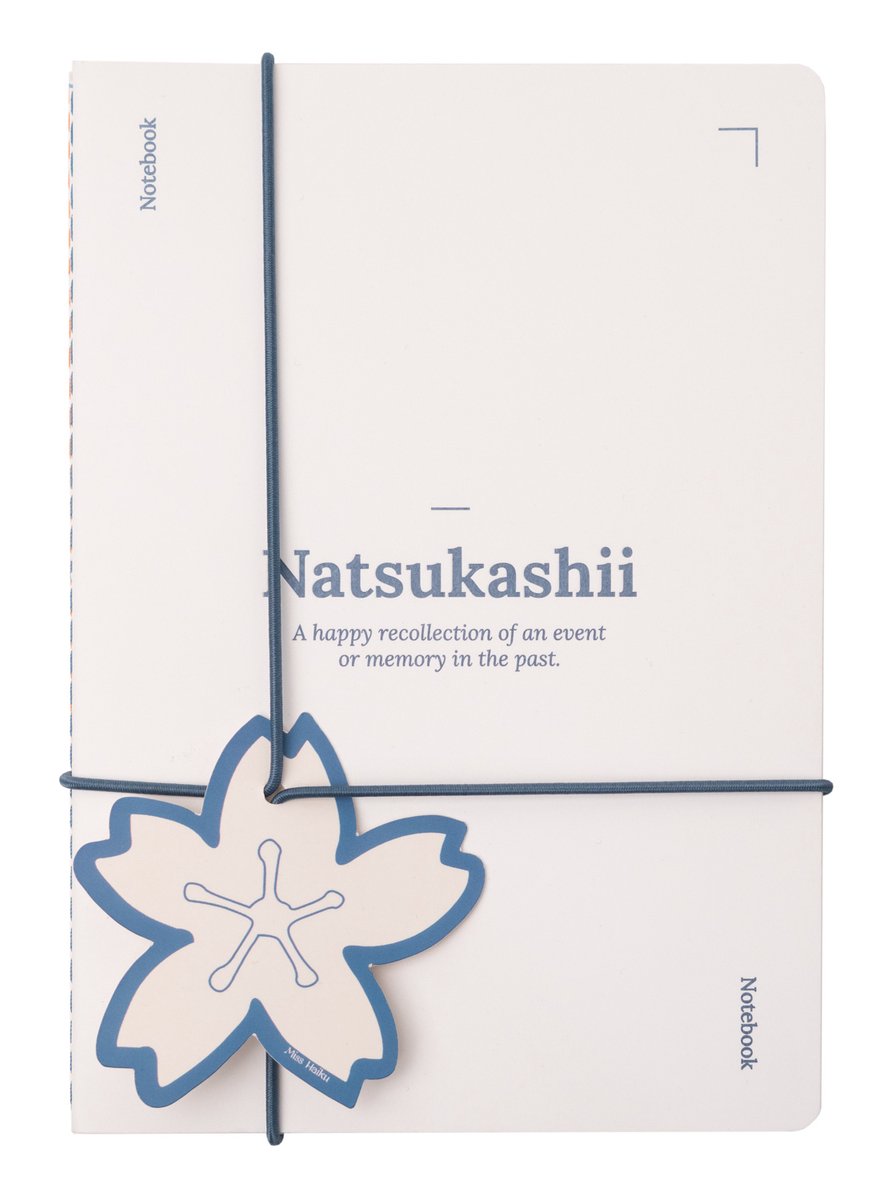 Grupo Erik Notitieboek Natsukashii A5 Gelinieerd Wit 2 Stuks