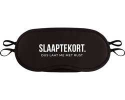 SLAAPTEKORT Slaapmasker | Kater cadeau | Nieuwe vader cadeau | Aanstaande vader cadeau | Aanstaande moeder cadeau | Huwelijks cadeau | Huwelijks bedankje | Huwelijks bedankjes | Bruiloft cadeau | Bruiloft bedankje | Bruiloft bedankjes | Grappig