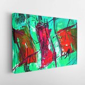 Canvas schilderij - Painting on canvas. -     1505153516 - 40*30 Horizontal