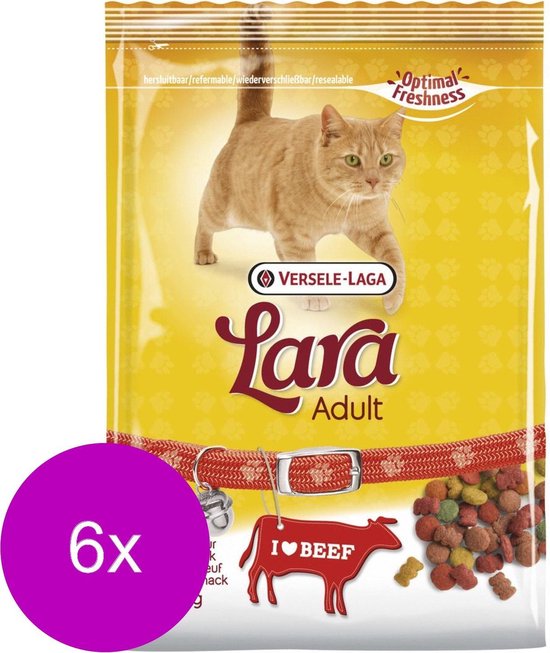 Lara Adult Rund - Kattenvoer - 6 x 350 g | bol.com