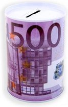 spaarpot 500 euro 12x8,5cm