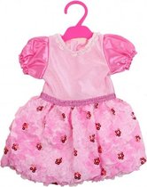 babypoppenjurk 46 cm lichtroze