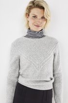 Mexx Trui Round Neck Pullover Ao0912016w 300001-grey Melee Dames Maat - M