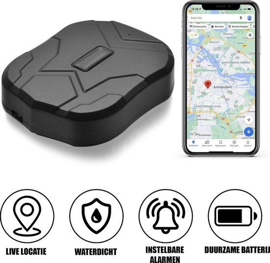 Pa tekort Stationair Auto volgsysteem GPS Tracker - Magneet - Gratis App - Krachtige accu - | bol .com