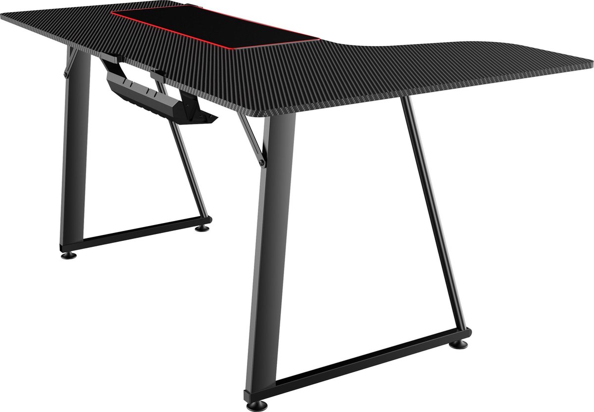 VDD Gaming Bureau - Hoekbureau Zwart thumbnail 3