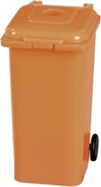 puntenslijper afvalcontainer 7 cm oranje