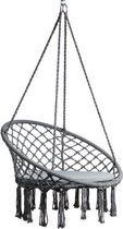Opknoping opknoping stoel schommel, 1 persoon, katoen, outdoor interieur, ondersteund kussen, voor tuin vrijetijdsbesteding patio camping