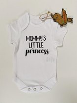 Larkwood | LW655 | Romper meisje | Rompertje | Kraamcadeau | Geboortecadeau | Mommy's princess | Duurzaam |