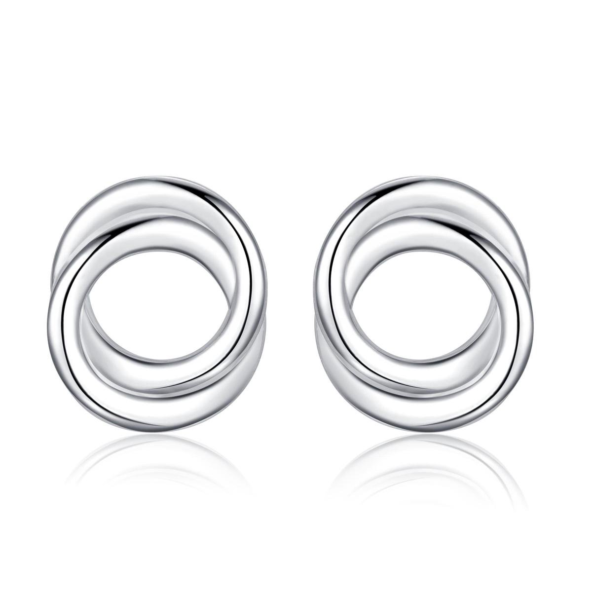 Di Lusso - Oorstekers Montpellier - Zilver 925 - Dames