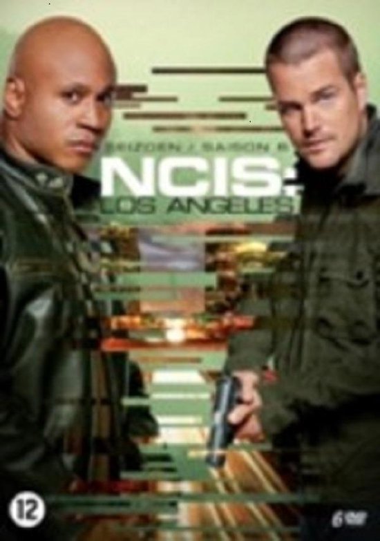 NCIS: Los Angeles - Seizoen 6 DVD cover met LL Cool J en Chris O'Donnell.