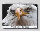 Arend kalender 2023 | 35x24 cm | jaarkalender 2023 | Wandkalender 2023