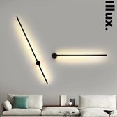 Illux ® Led Wandlamp - Wandlamp - Woonkamer Decoratie - Wandlamp Binnen - Warm wit Licht - Minimalistisch & Modern - 60 centimeter