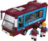 bouwpakket bus West Ham 21 x 8 cm bordeaux 231-delig
