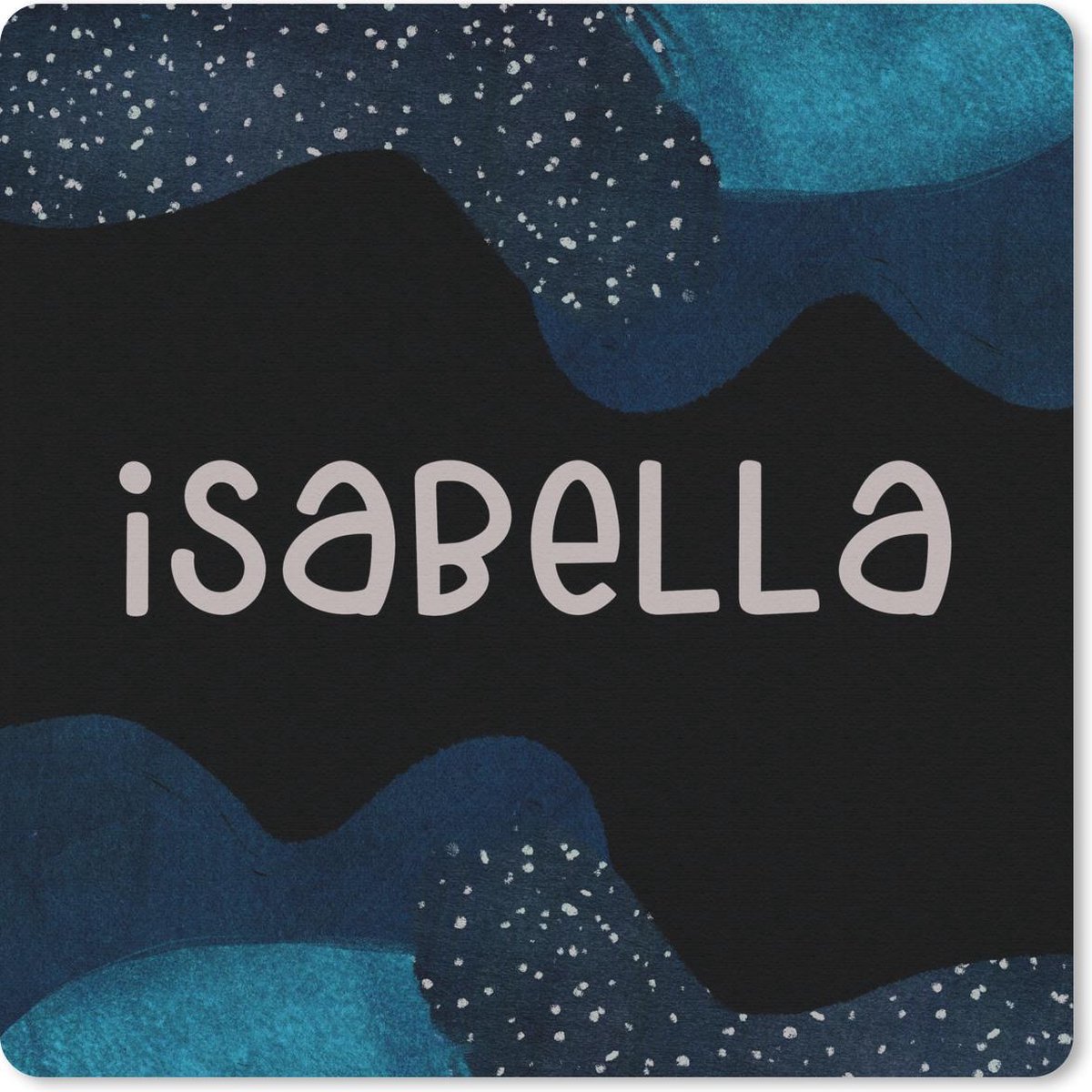 Muismat 30x30 cm - Mousepad Isabella - Pastel - Meisje - Muismatten
