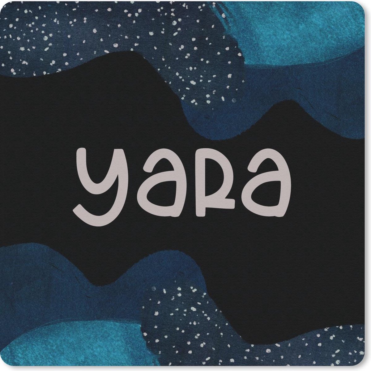 Muismat 20x20 cm - Mousepad Yara - Pastel - Meisje - Muismatten