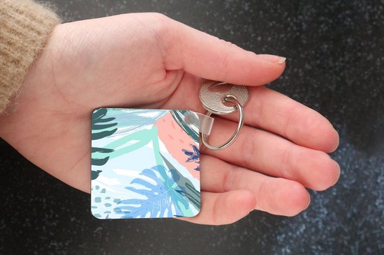 Porte-clés - Cadeaux à distribuer - Été - Blauw - Vert - Plastique