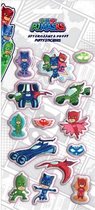 stickers PJ Masks jongens 10 x 22 cm papier 14-delig