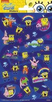 stickers Spongebob 10 x 20 cm papier 30 stuks