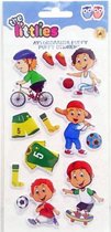 stickers Puffy sporten junior 22 cm vinyl