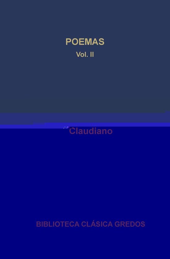 Biblioteca Clásica Gredos 181 - Poemas II - cover