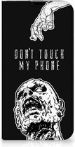 Telefoonhoesje met Quotes Geschikt voor iPhone 13 Pro Bookcase Cover Zombie