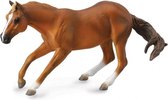 paarden: Quarter hengst 16 cm lichtbruin
