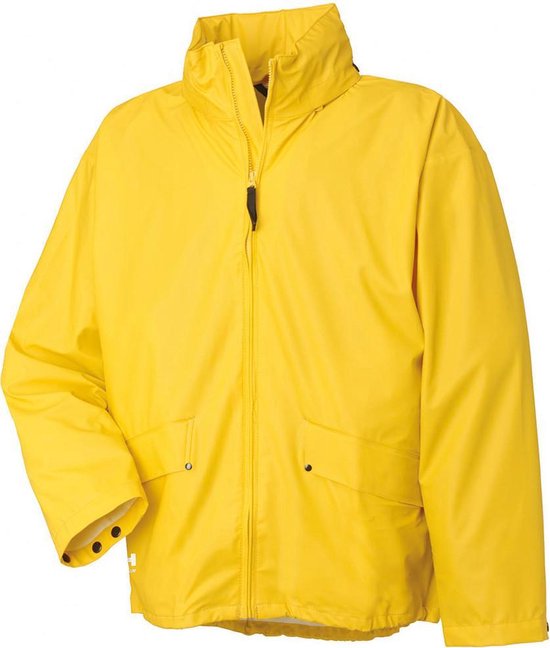 HELLY HANSEN Regenjas Stretch, polyesterweefsel, geel maat 48/50 (M) |  bol.com