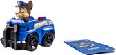 speelfiguur Paw Patrol Chase junior 10 cm blauw