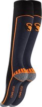 1 Paar|Functionele® Hardloop Sokken|Maat 39/42|High Performance Running Sokken|"Compressie Sokken"|Kleur: Oranje/Zwart