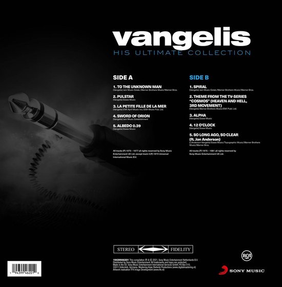 His Ultimate Collection - Vangelis