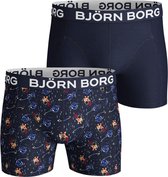 Bjorn Borg BB spaceman Heren Boxershort - 2P - Donkerblauw - Maat L