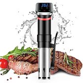 Delity Sous Vide Stick - Precisie Cooker/Slowcooker - LED Touchscreen met Vleesthermometer & Timer - Roestvrij Staal