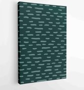 Canvas schilderij - Hand painted illustrations wall arts vector. Surface pattern design. 4 -    – 1857070783 - 50*40 Vertical