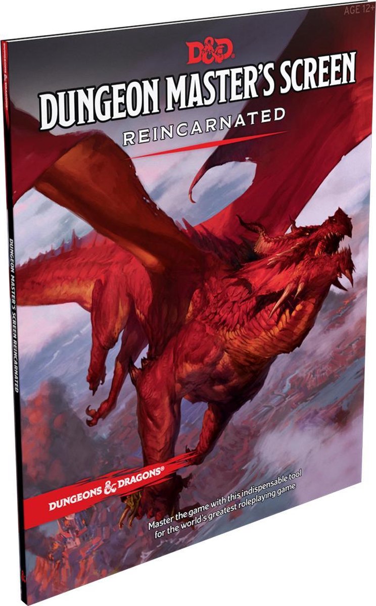 D&D 5.0 - Dungeon Master's Screen Reincarnate TRPG - Wizards of the Coast