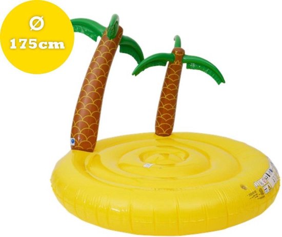 PLAYMOBIL 1.2.3 Aqua Zwemeiland met waterglijbaan - 70635