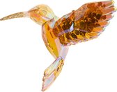 8cm Kurt S. Adler acryl oranje Kolibrie ornament