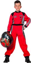 Formule 1 Kostuum | Silverstone Formule 1 Racer | Jongen | Maat 104 | Carnaval kostuum | Verkleedkleding