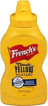 French classic yellow mustard 226g