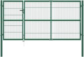 Everest Poort met palen 350x140 cm staal groen